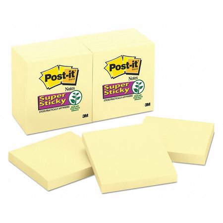 Pad,post-it 3"x3" 12,cayw,pk12 (1 Units