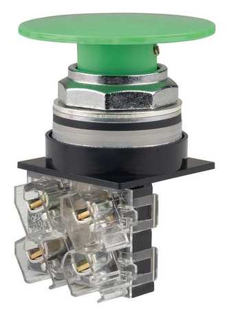 Non-illum Push Button Operator,green (1