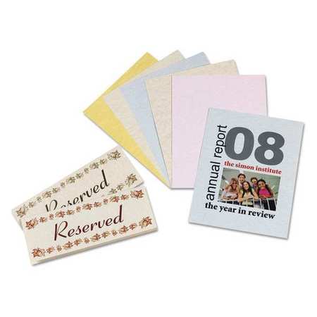 Card,stok,8.5"x11",1c,assorted,pk100 (1