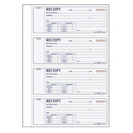 Book,money Rec Dup 4pg (1 Units In Ea)