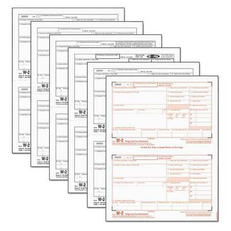 Form,w-2,laser-6prt,pk50 (1 Units In Pk)