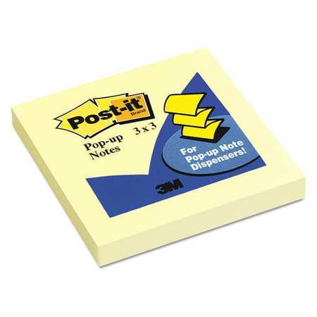 Refill,post-it,3"x3",yellow,pk1200 (1 Un