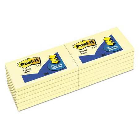 Refill,post-it,3"x5",yellow,pk1200 (1 Un