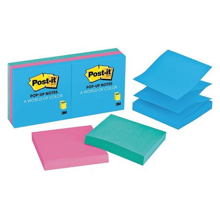 Refill,post-it,3"x3",pup,ult,pk6 (1 Unit