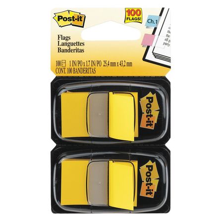 Flag,1",yellow,pk100 (1 Units In Pk)