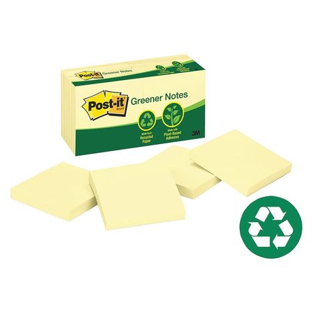 Note,post-it,3"x3",yellow,pk12 (1 Units