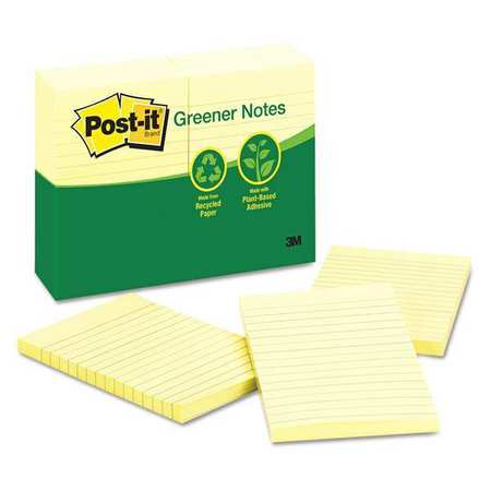 Note,post-it,4"x6",yllw,pk12 (1 Units In