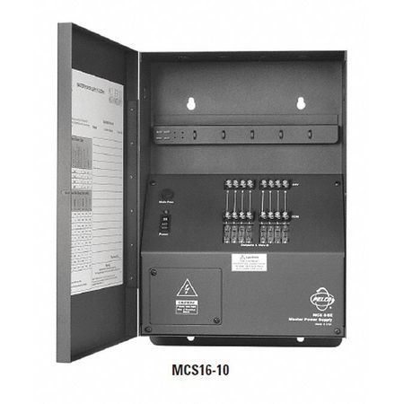 Camera Power Supply,10a,16 Fused Outputs