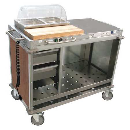 Medium Demo Sampling Cart,53x28.5x49,ss