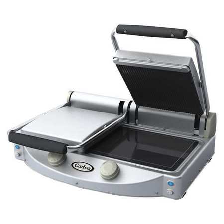 Double Panini Grill,glass Ceramic,9x9" (