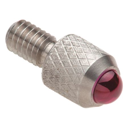 Ruby Contact Point,3mm,4-48 (1 Units In