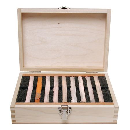 Parallel,9 Pair Set,1/4",wood Box (1 Uni