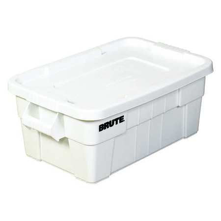 Totes W/lid,28"x18"x11",wh (1 Units In E