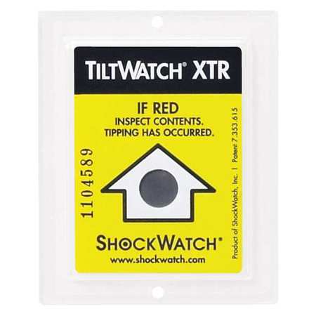 Tiltwatch Xtr,yllw,pk100 (1 Units In Pk)