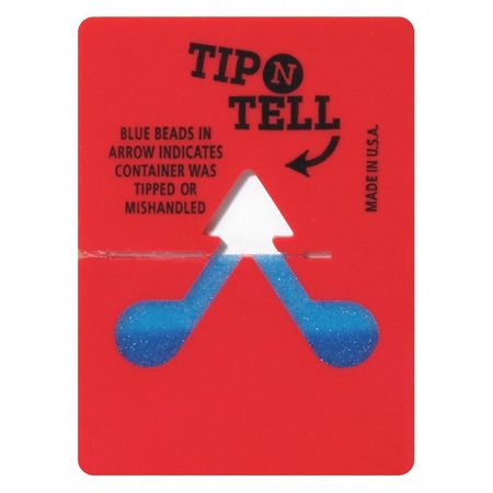 Tip-n-tell Indicator,red,pk100 (1 Units