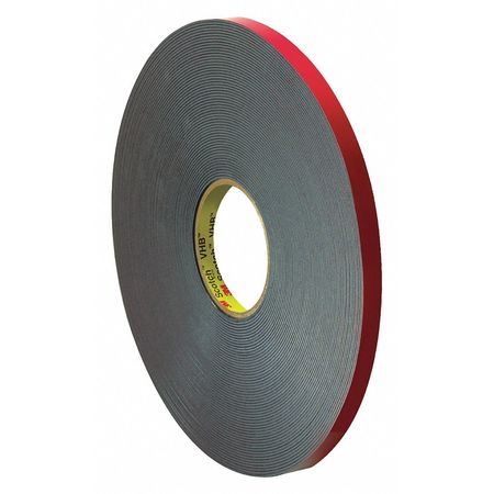 Vhb Tape,5958fr,1/2"x5yd.,blk (1 Units I