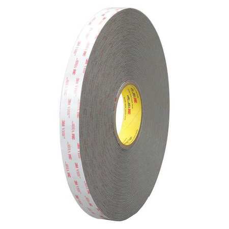 Vhb Tape,4956,1"x5yd.,gry (1 Units In Ea