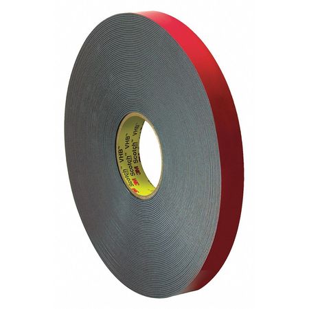 Vhb Tape,5958fr,1"x5yd.,blk (1 Units In