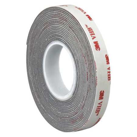 Vhb Tape,4941,1"x5yd.,gry (1 Units In Ea