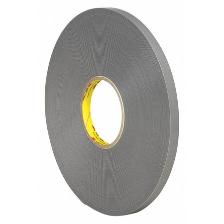 Vhb Tape,4943,1/2"x5yd.,gry (1 Units In