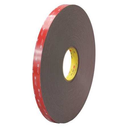 Vhb Tape,4947,3/4"x5yd.,blk (1 Units In