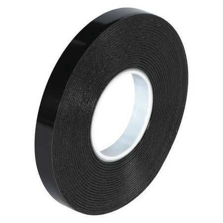 Vhb Tape,4949,3/4"x5yd.,blk (1 Units In