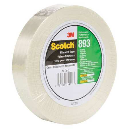 Strapping Tape,3/4"x60yd.,pk48 (1 Units