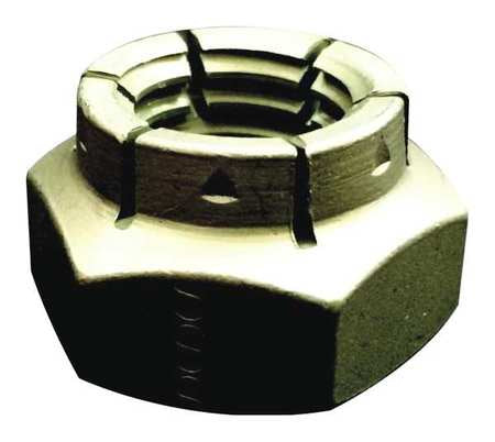 Lock Nut,#2-56,gr 2,steel,cadmium,pk100