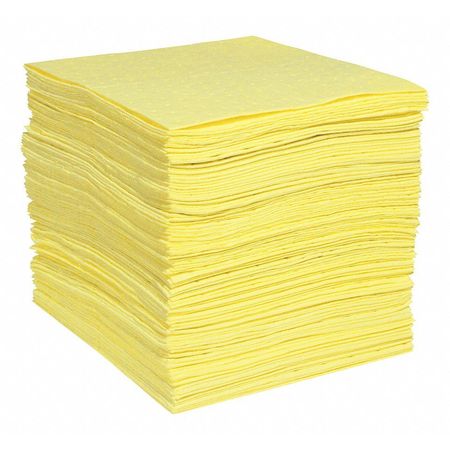 Absorbent Pad,chemical/hazmat,pk100 (1 U