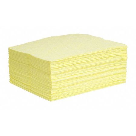 Absorbent Pad,chemical/hazmat,pk100 (1 U