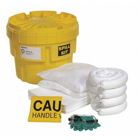 Spill Kit,drum,oil-based Liquids,19" H (