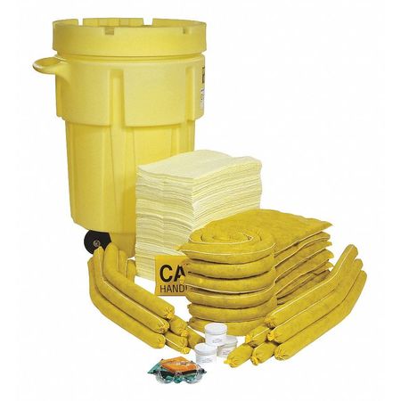 Spill Kit,wheeled Drum,chemical/hazmat (