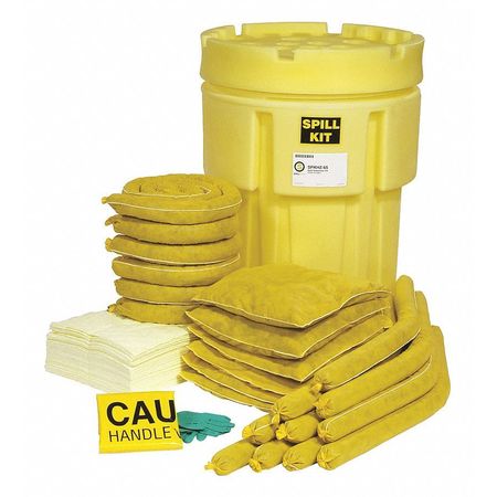 Spill Kit,drum,chemical/hazmat,28-1/4" H