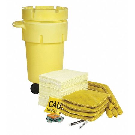 Spill Kit,wheeled Drum,chemical/hazmat (