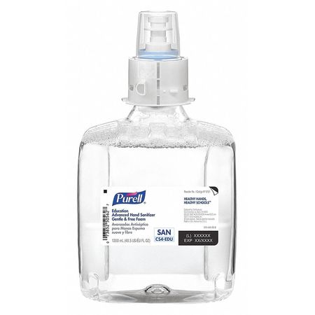 Hand Sanitizer,cartridge,1200ml,foam,pk3