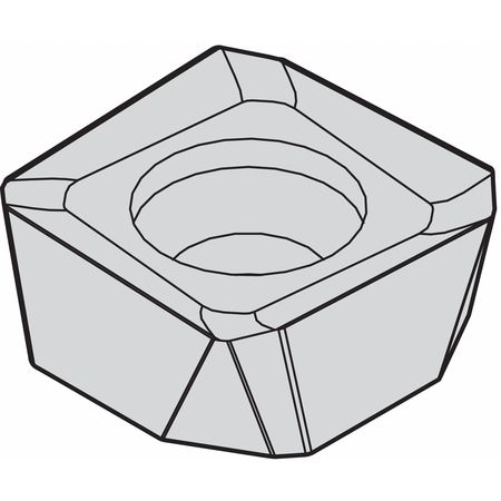 Milling Insert,square (1 Units In Ea)