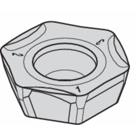 Milling Insert,hexagon (1 Units In Ea)