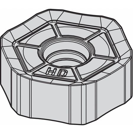 Milling Insert,hexagon (1 Units In Ea)