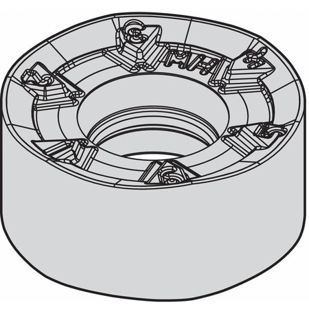 Milling Insert,round (1 Units In Ea)