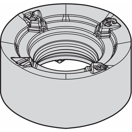 Milling Insert,round (1 Units In Ea)