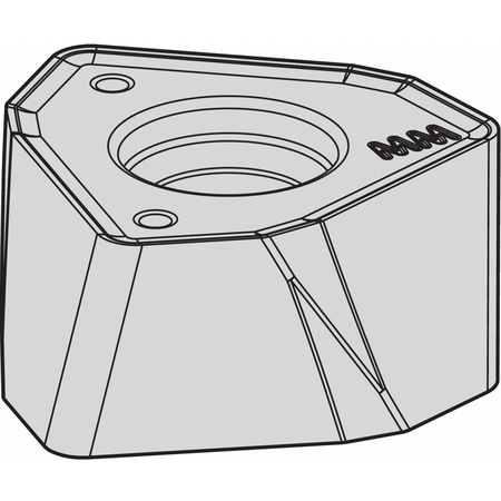 Milling Insert,trigon (1 Units In Ea)