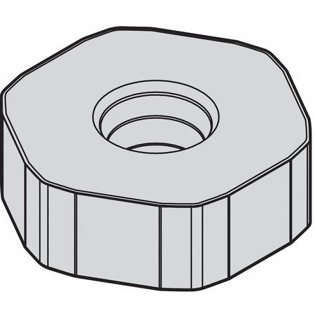 Milling Insert,hexagon (1 Units In Ea)