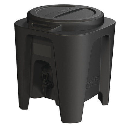 Beverage Dispenser,18" W,black (1 Units