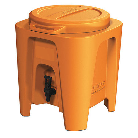 Beverage Dispenser,18" W,orange (1 Units