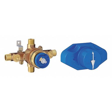 Pressure Balance Valve,brass,6-13/16" L