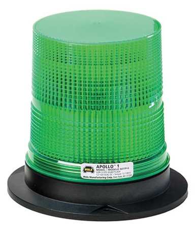 Led Warning Light,green,12/100vdc (1 Uni