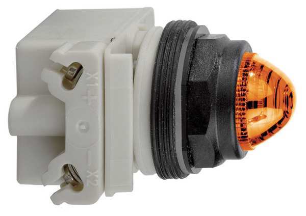 Pilot Light, Incan, Amber, Domed Lens