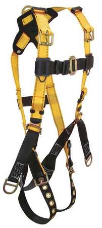 Full Body Harness, S, 425 Lb., Ylw/blk (