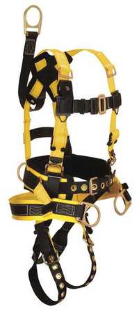 Full Body Harness, S, 425 Lb., Ylw/blk (