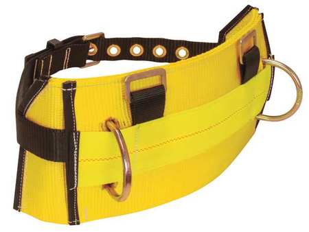 Body Belt, L, 425 Lb., Ylw/blk (1 Units